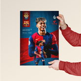 Las Palmas vs. Barcelona – La Liga Match Poster